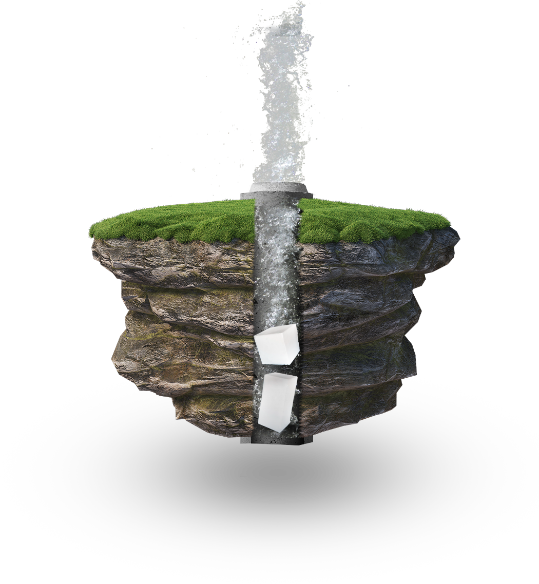 Destape de pozos con hielo seco